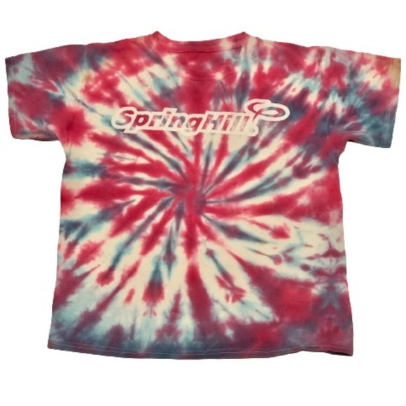3/$15 FRUIT OF THE LOOM Lofteez HD Tie Dye T-Shirt Tee Youth Large (10-12) - Picture 1 of 3